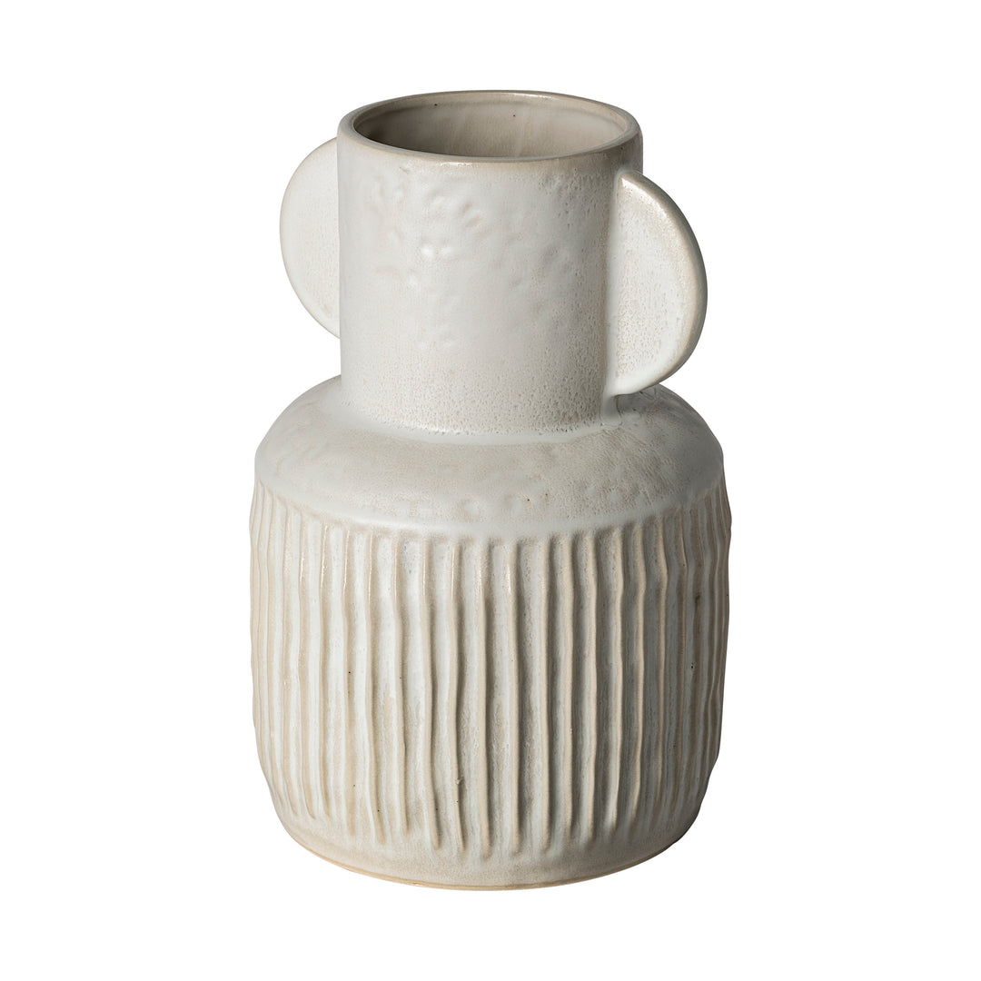 Judy Large Eggshell Ceramic Vase Decor Mercana