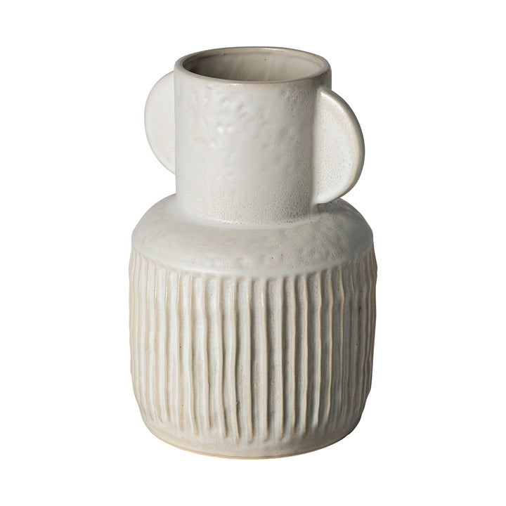 Judy Large Eggshell Ceramic Vase Decor Mercana