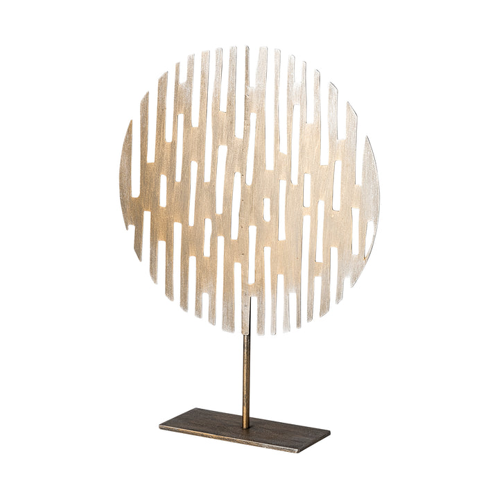 Ezra (Large) 13L x 3W Gold Metal Circular Decorative Object Decor Mercana