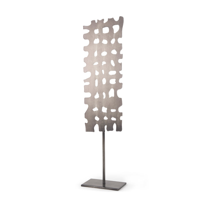 Shaw II (Large) 5L x 3W Gray Rectangular Decorative Object Decor Mercana