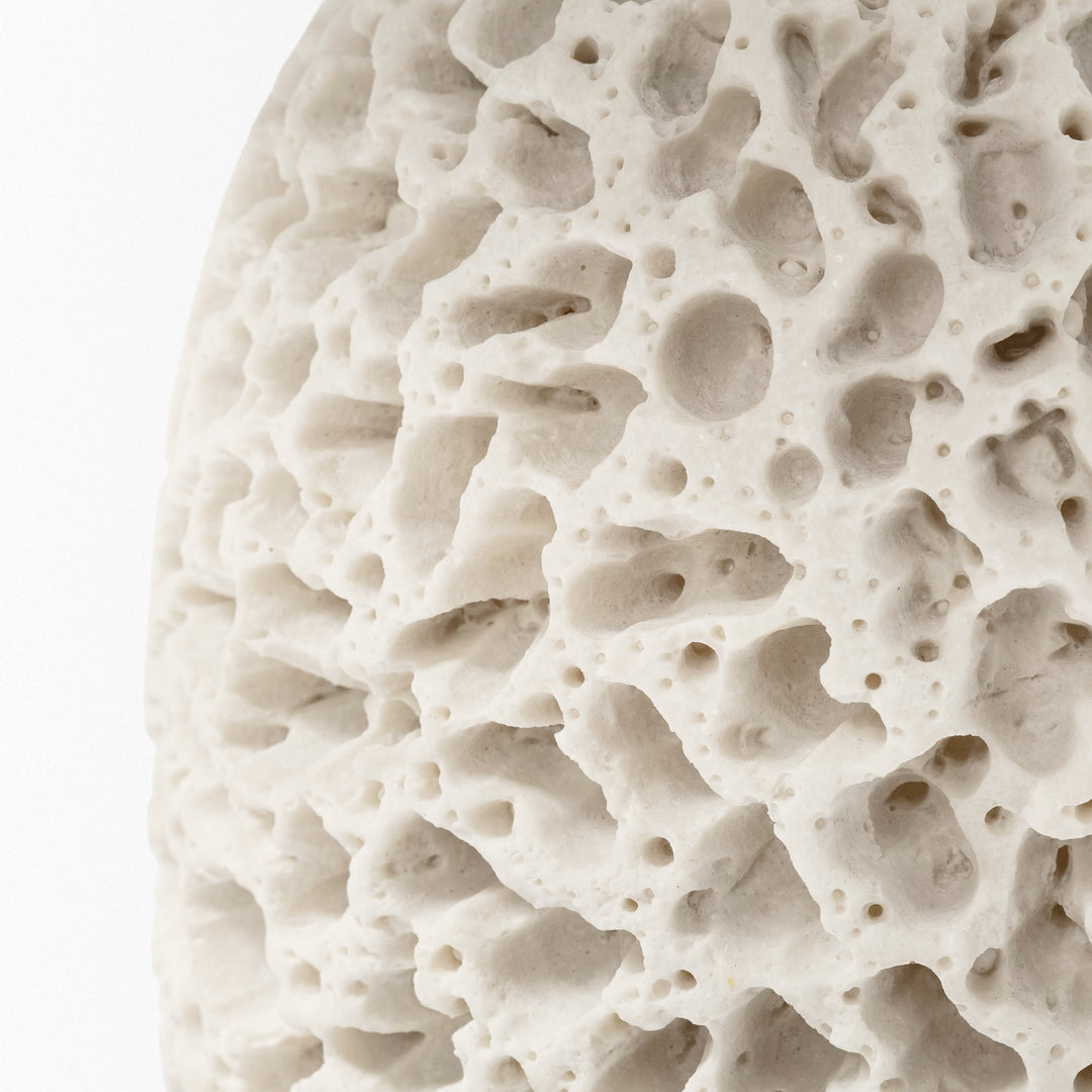 Mariam (26"H) Cream Coral-Inspired Base Table Lamp Decor Mercana