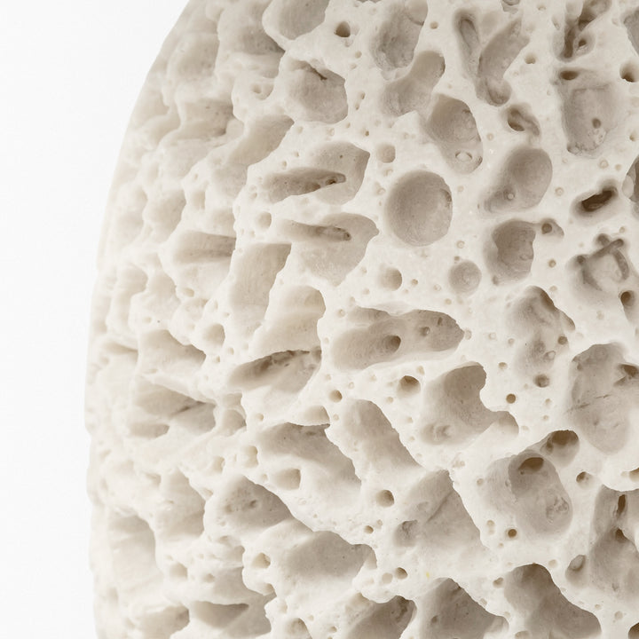 Mariam (26"H) Cream Coral-Inspired Base Table Lamp Decor Mercana