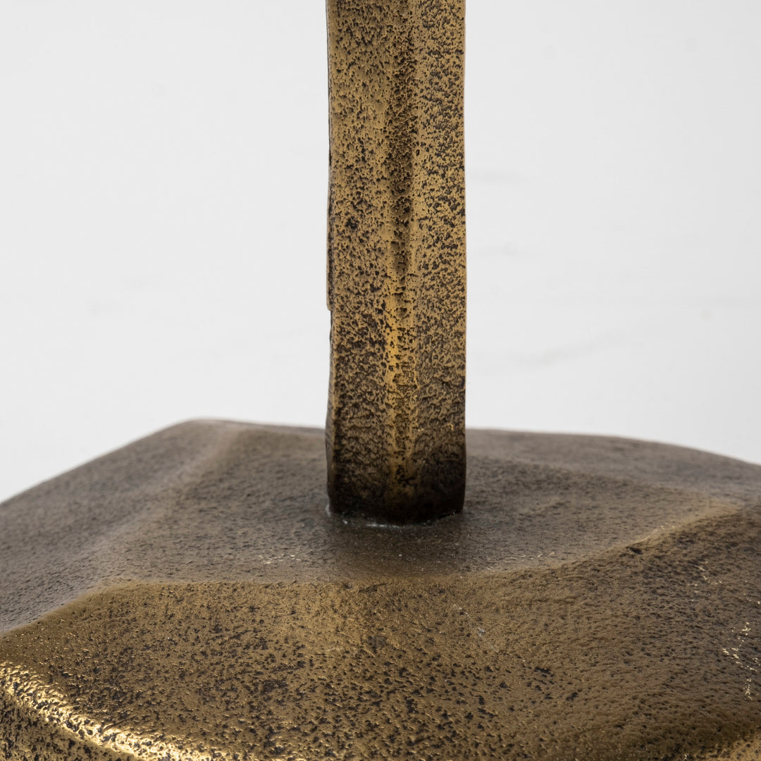 Levit (Small) Gold Table Candle Holder Decor Mercana