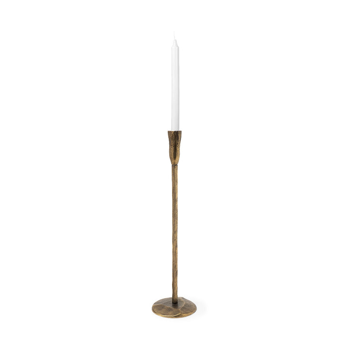 Levit (Large) Gold Table Candle Holder Decor Mercana