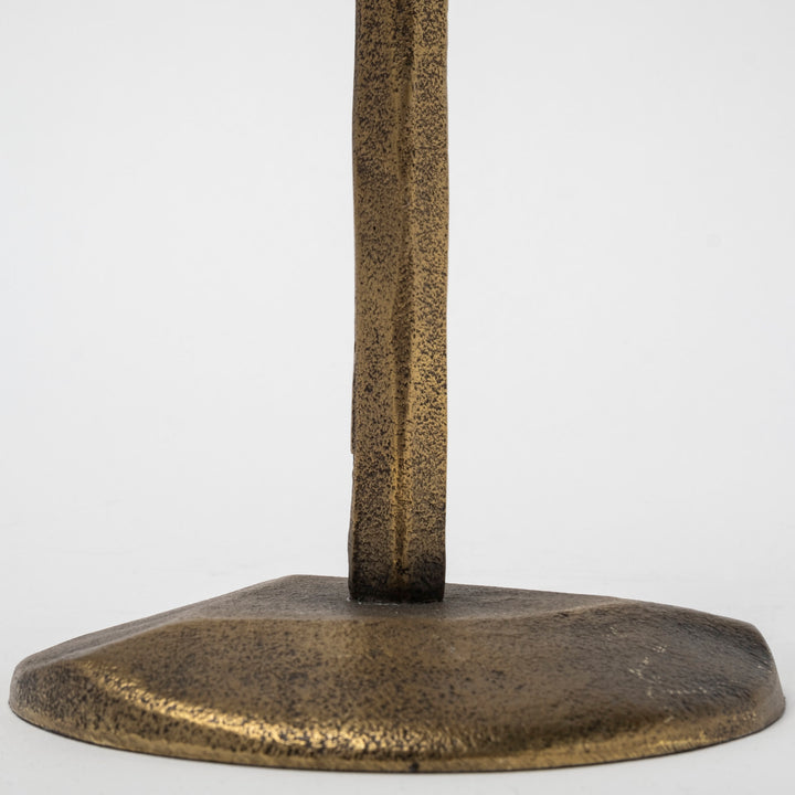 Levit (Large) Gold Table Candle Holder Decor Mercana
