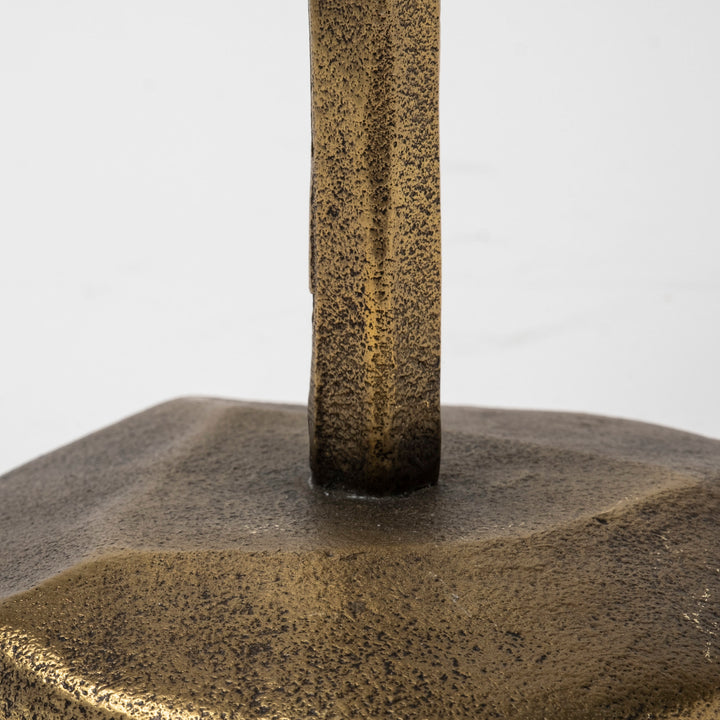 Levit (Large) Gold Table Candle Holder Decor Mercana