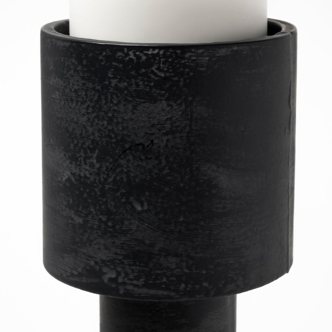 Bolton I Black Metal Table Candle Holders Decor Mercana