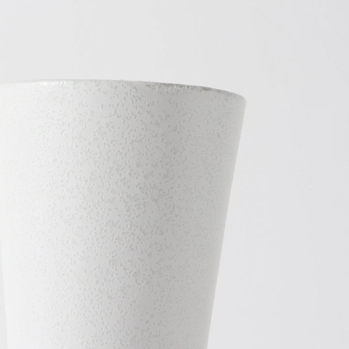 Laforge 9.4H Small White Ceramic Vase Decor Mercana