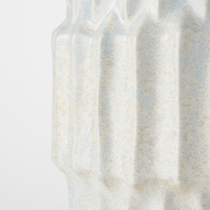 Cardon 14.4H Gray Ceramic Vase Decor Mercana