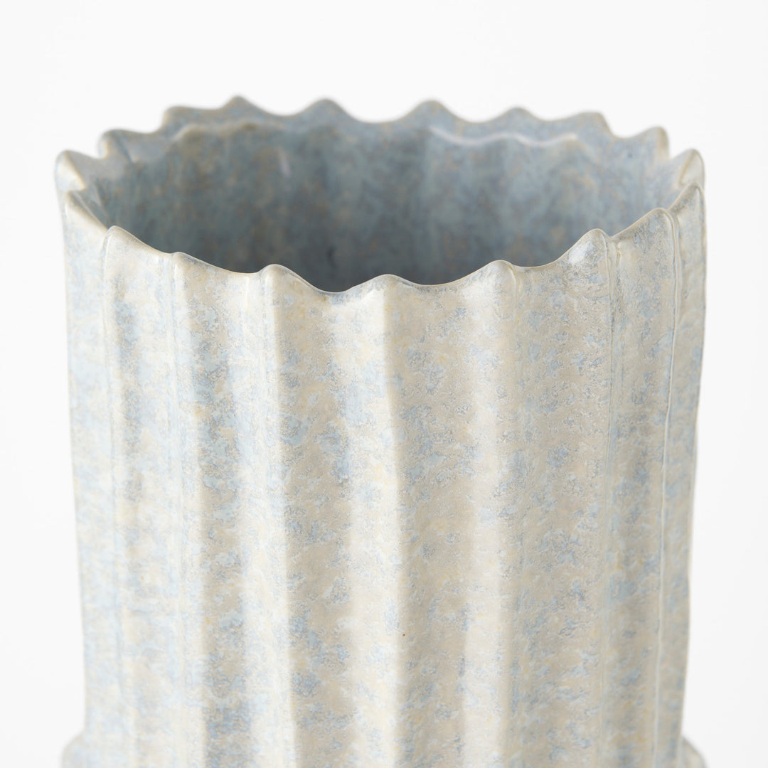 Cardon 23.0H Gray Ceramic Vase Decor Mercana
