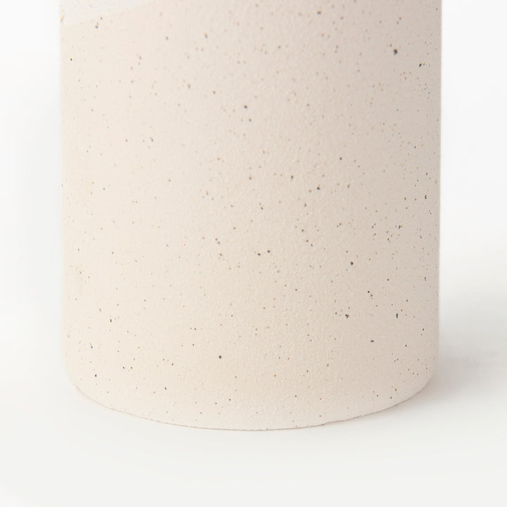 Salar Cream Gourd Style Crackled Ceramic Vase Decor Mercana