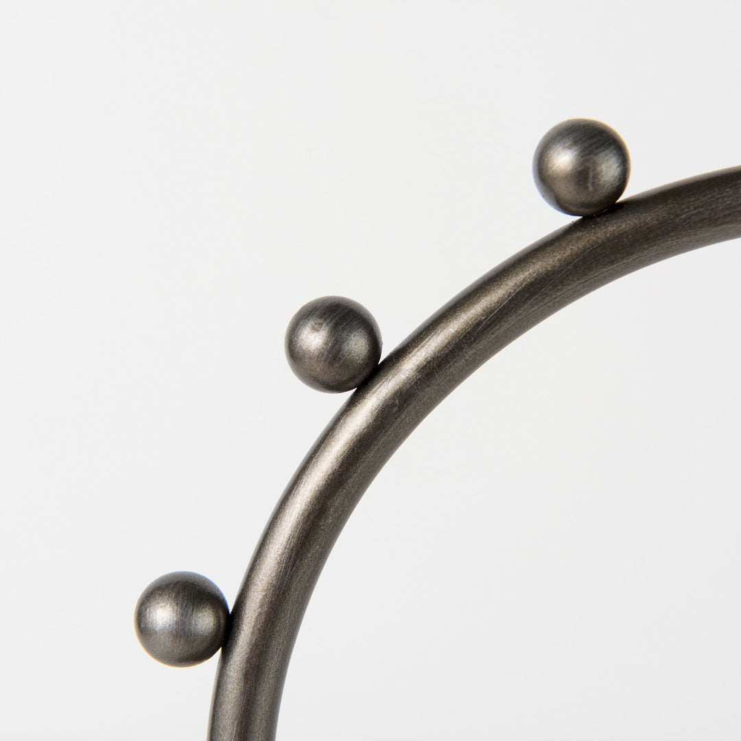 Elio Large Studded Hoop Object Decor Mercana