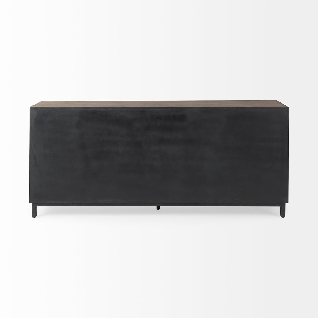 Hemlock Brown Wood Sideboard Dining Room Mercana