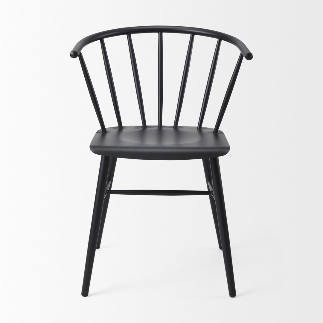 Colin Black Metal Dining Chair Dining Room Mercana