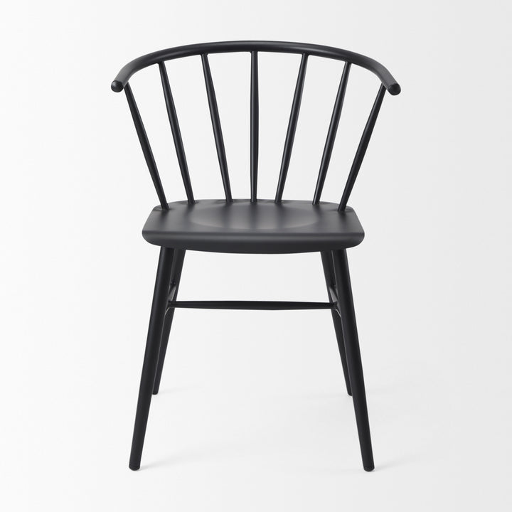 Colin Black Metal Dining Chair Dining Room Mercana