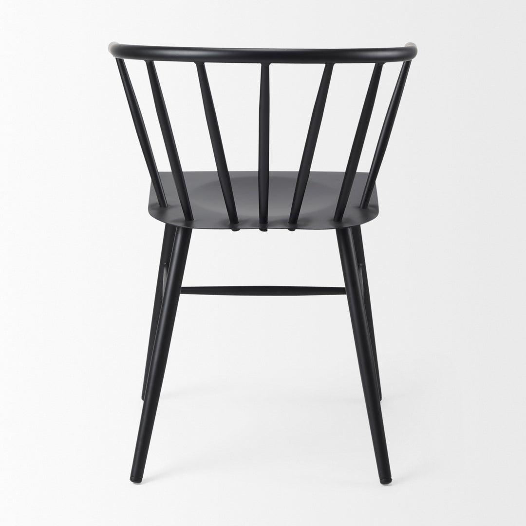 Colin Black Metal Dining Chair Dining Room Mercana
