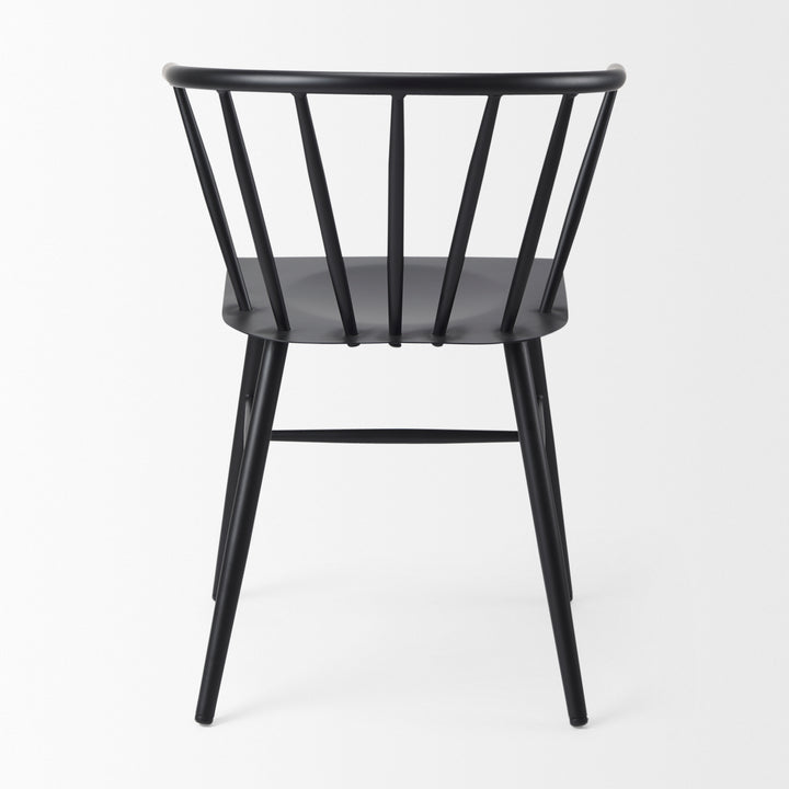 Colin Black Metal Dining Chair Dining Room Mercana