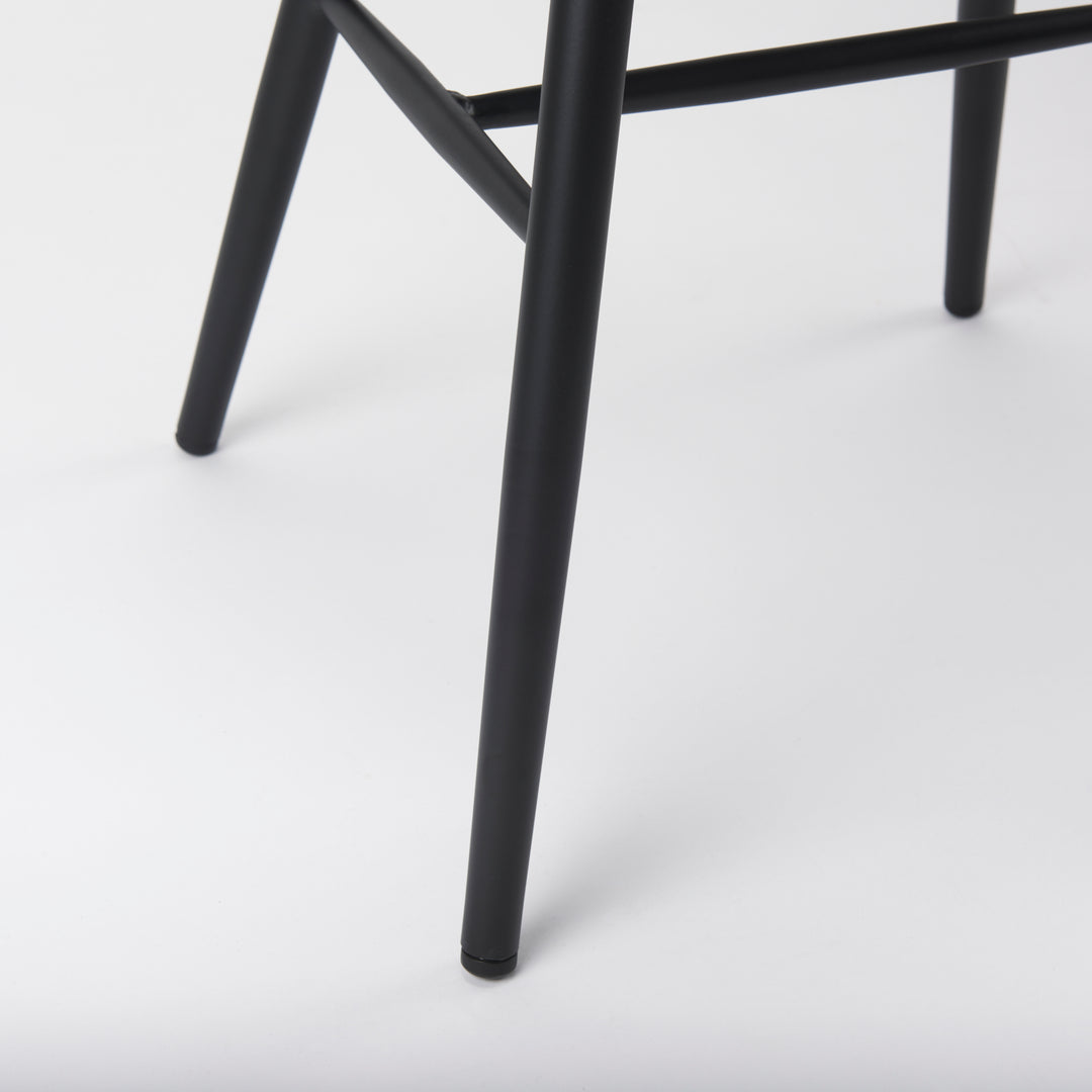 Colin Black Metal Dining Chair Dining Room Mercana