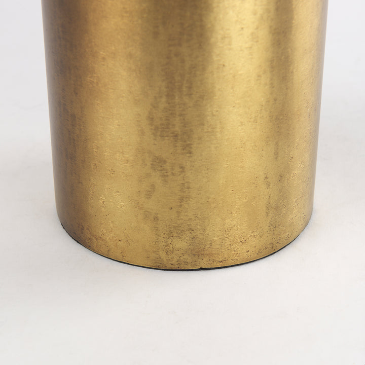 Aubrey Medium 18.0H Gold Iron Jug Vase Decor Mercana