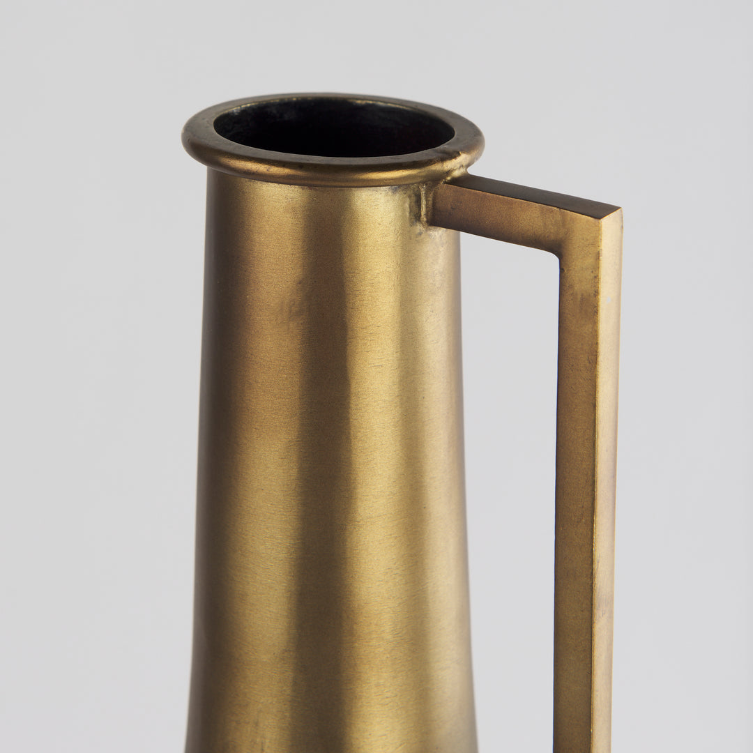 Aubrey Large 24.0H Gold Iron Jug Vase Decor Mercana