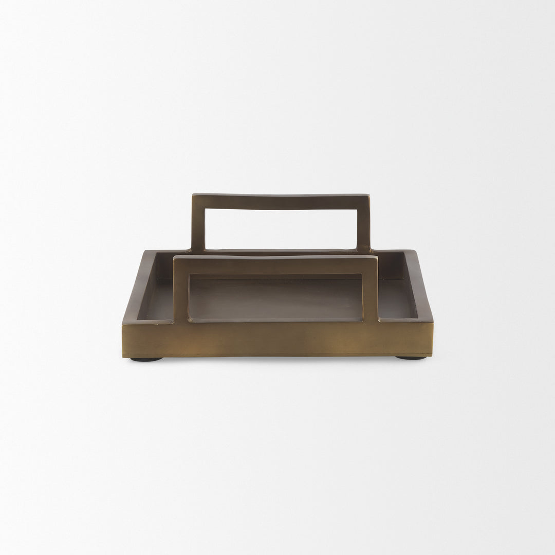 Shay Aluminium Tray - Small Decor Mercana