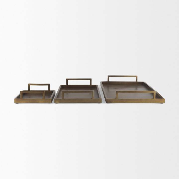 Shay Aluminium Tray - Small Decor Mercana