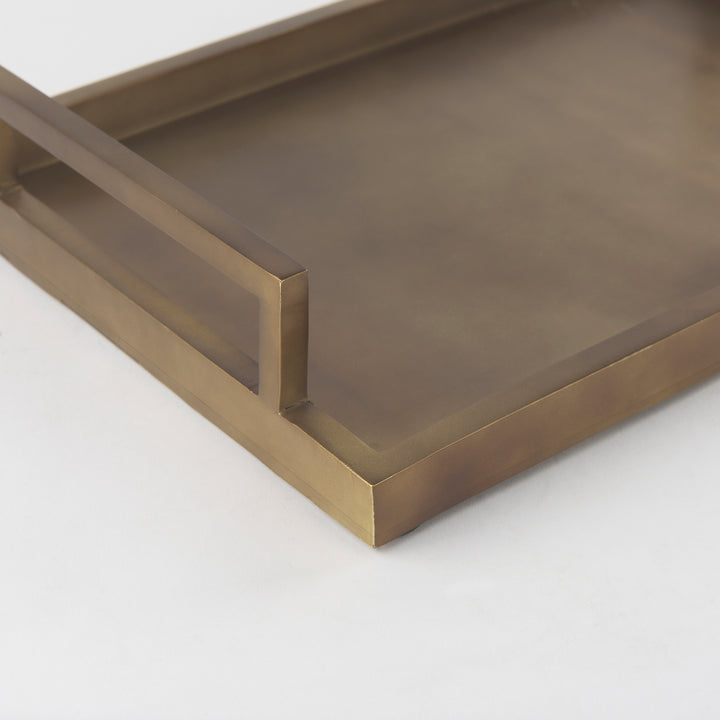 Shay Aluminium Tray - Medium Decor Mercana
