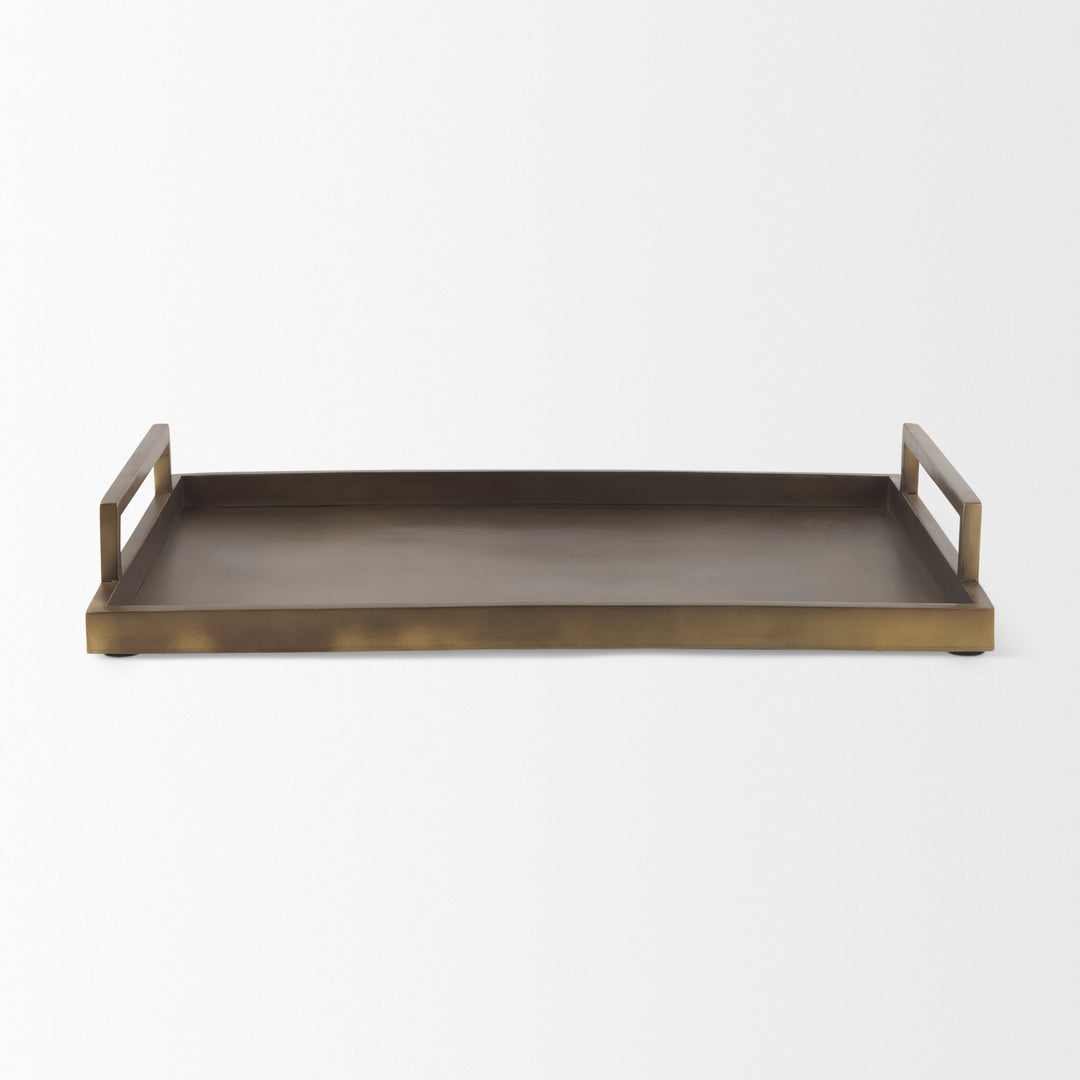 Shay Aluminium Tray - Large Decor Mercana