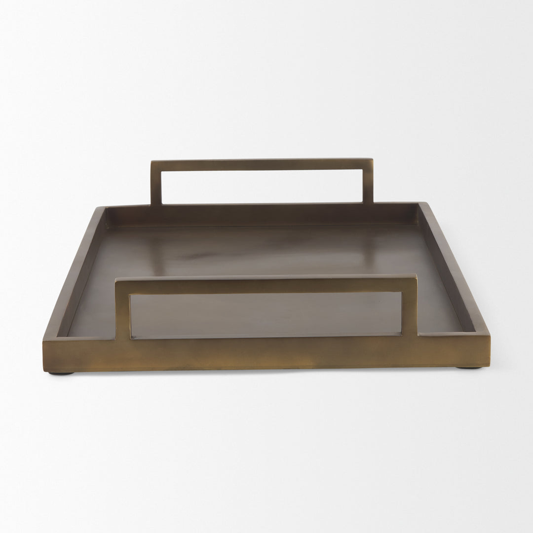 Shay Aluminium Tray - Large Decor Mercana