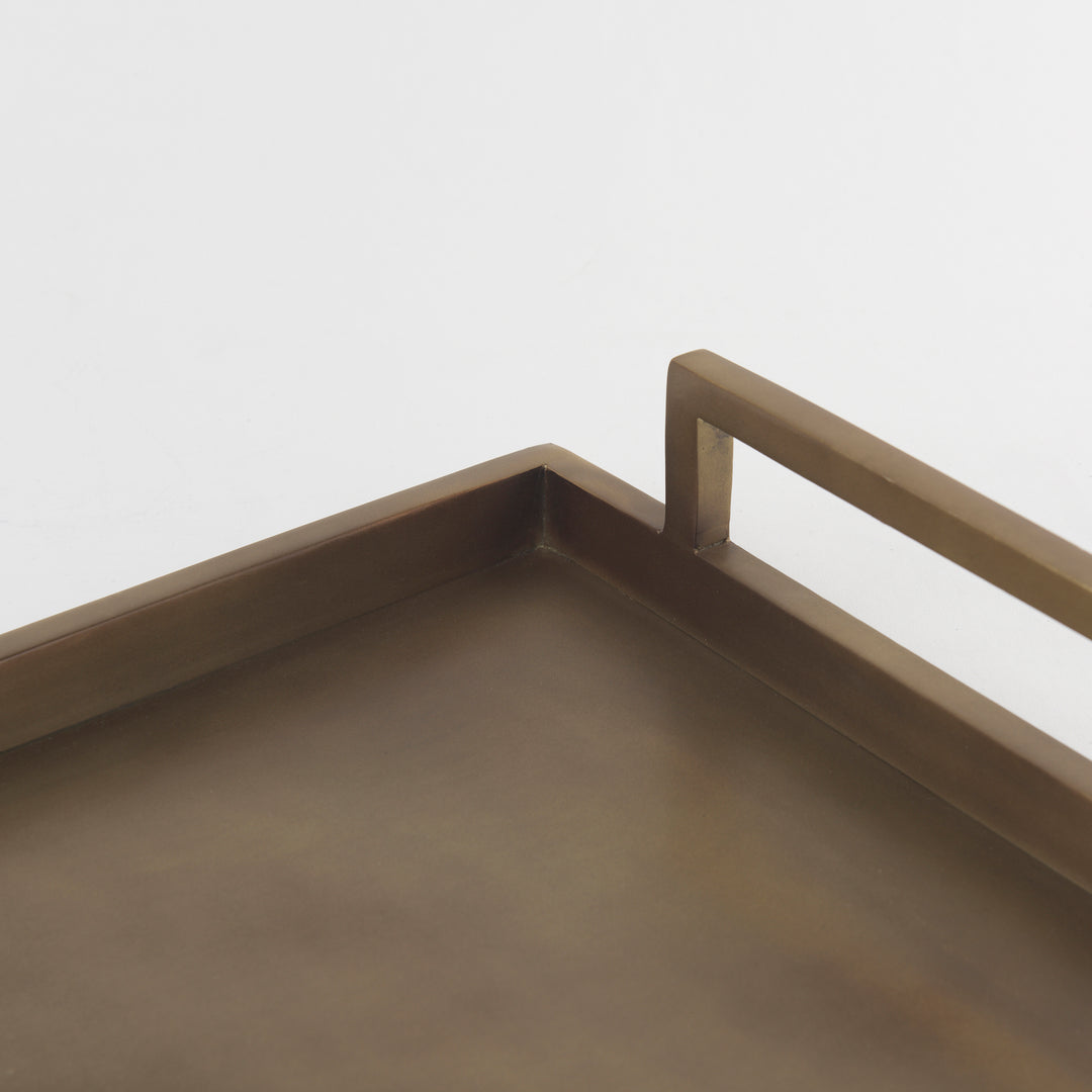 Shay Aluminium Tray - Large Decor Mercana