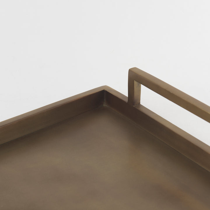 Shay Aluminium Tray - Large Decor Mercana
