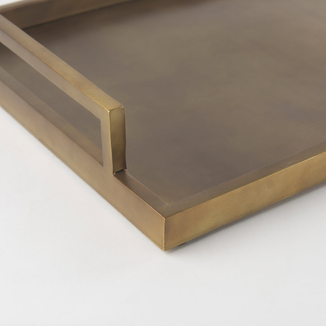 Shay Aluminium Tray - Large Decor Mercana