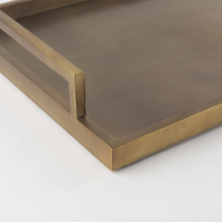 Shay Aluminium Tray - Large Decor Mercana