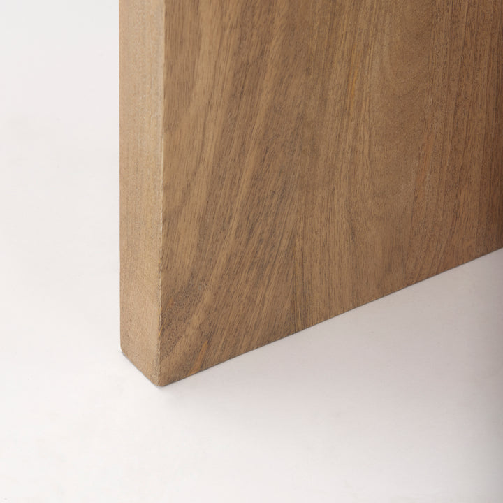 Bianca Wood and Marble Accent Table Dining Room Mercana