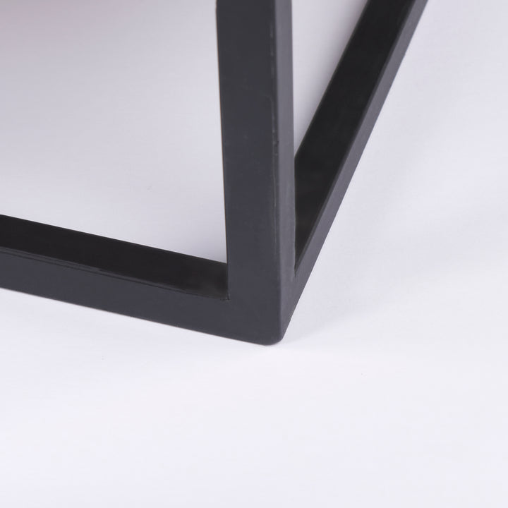 Sloan Black Wood W/Black Metal Frame Sideboard Bedroom Mercana