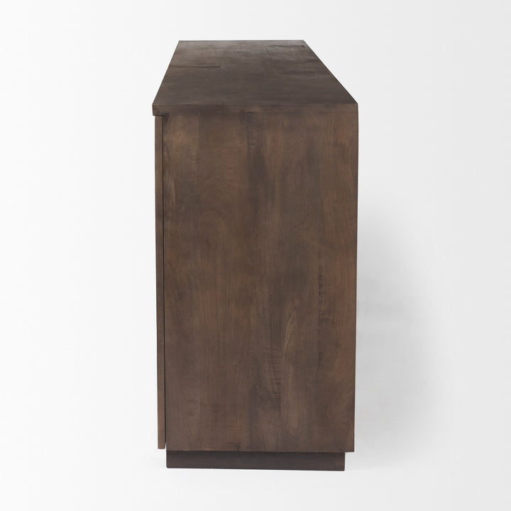 West Wooden Angular Sideboard Dining Room Mercana
