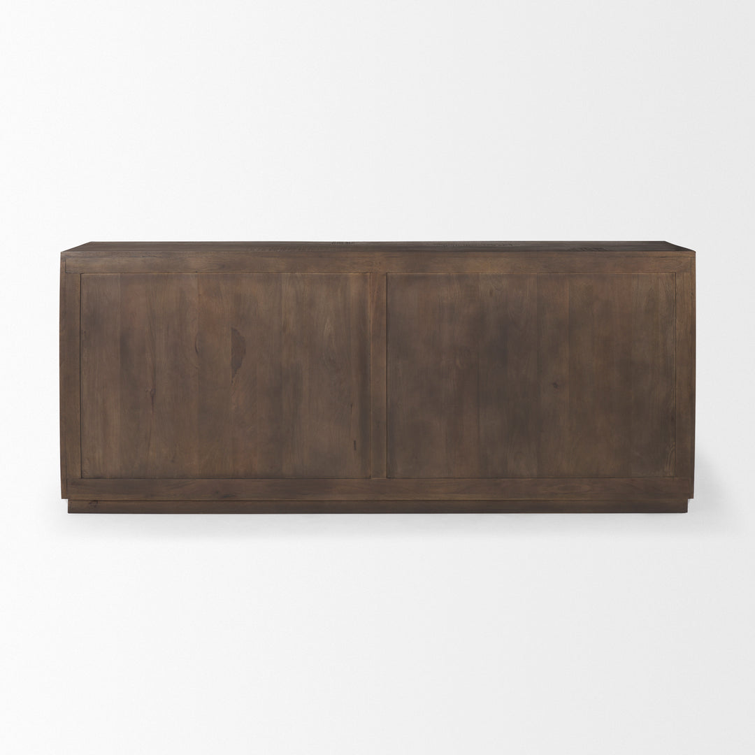 West Wooden Angular Sideboard Dining Room Mercana