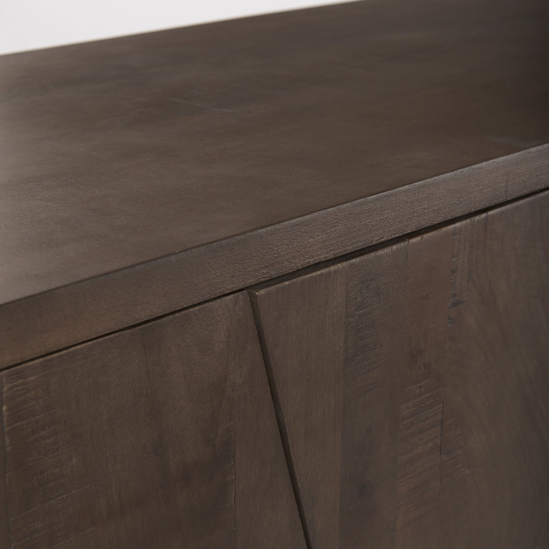 West Wooden Angular Sideboard Dining Room Mercana