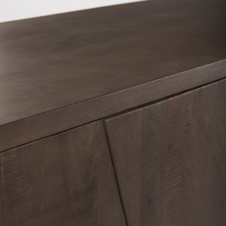West Wooden Angular Sideboard Dining Room Mercana