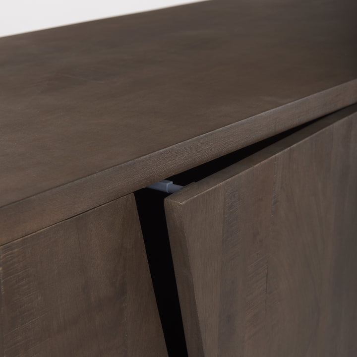 West Wooden Angular Sideboard Dining Room Mercana