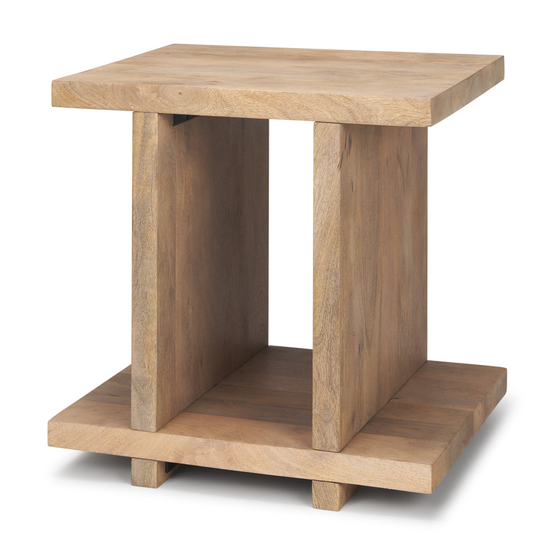 Nohr Light Brown Accent Table Dining Room Mercana