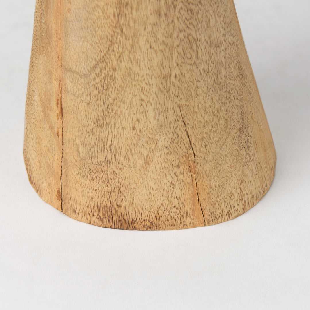 Ivan Large Wooden Head Sculpture Decor Mercana