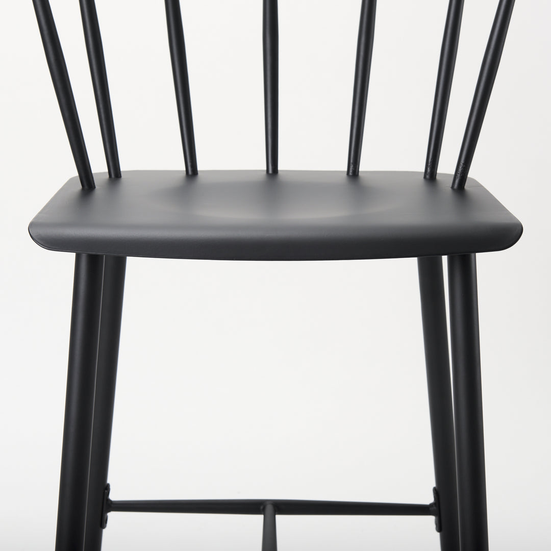 Colin Black Metal Counter Stool Dining Room Mercana