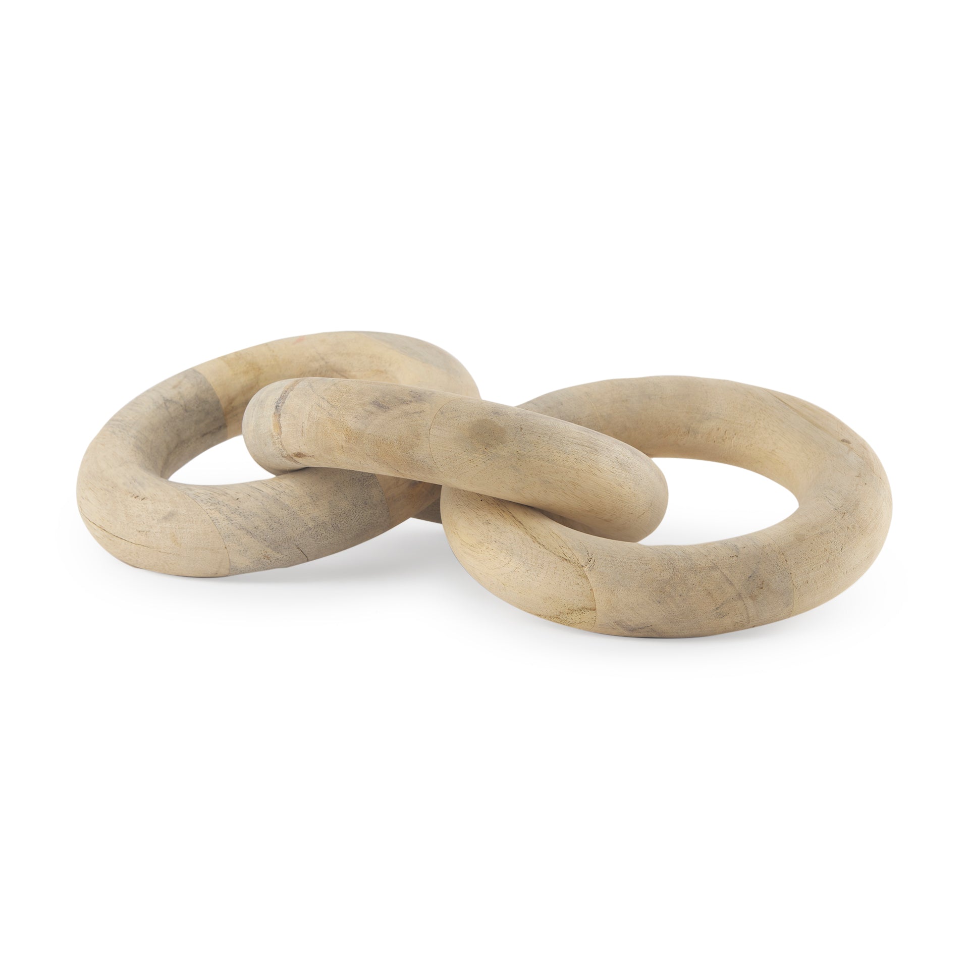 Alize Solid Wood Circular Chain Link Decorative | Seldens