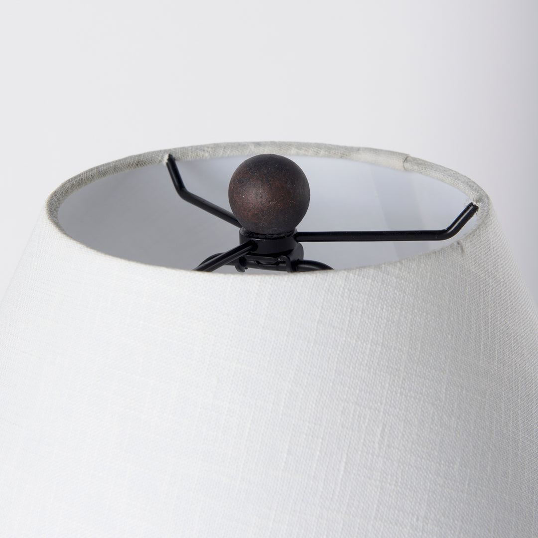 Marvin Black Ceramic Table Lamp Decor Mercana