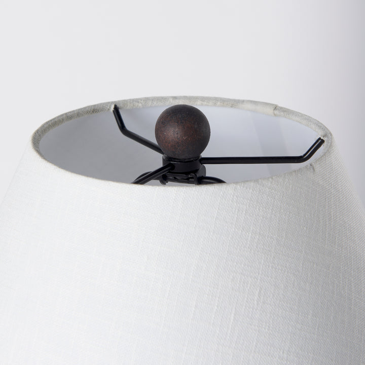 Marvin Black Ceramic Table Lamp Decor Mercana