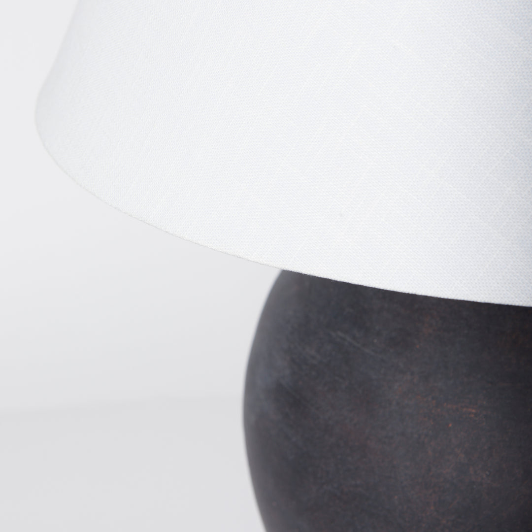 Marvin Black Ceramic Table Lamp Decor Mercana