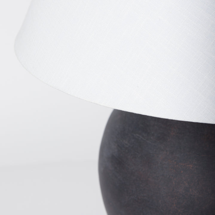Marvin Black Ceramic Table Lamp Decor Mercana