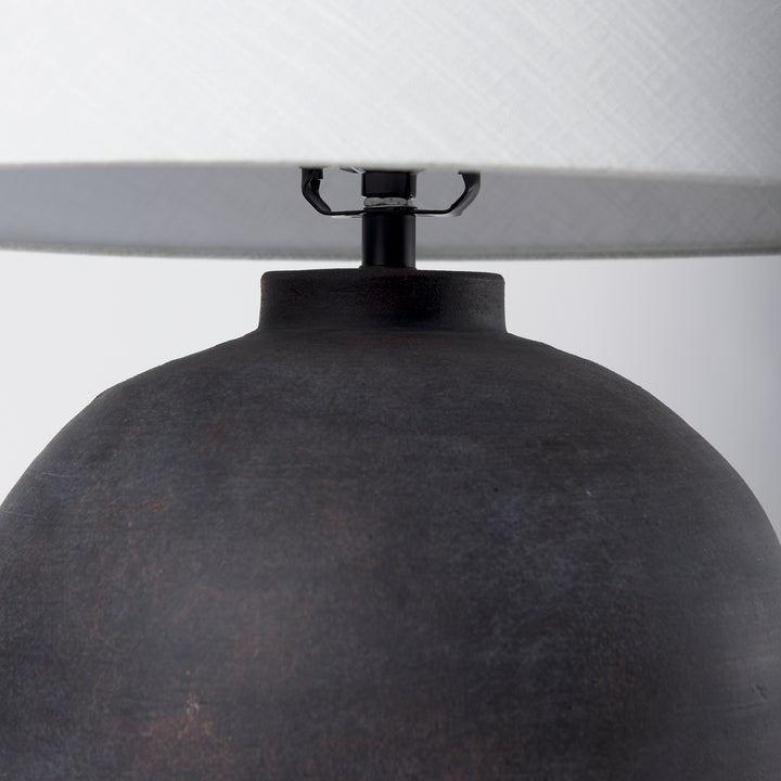 Marvin Black Ceramic Table Lamp Decor Mercana