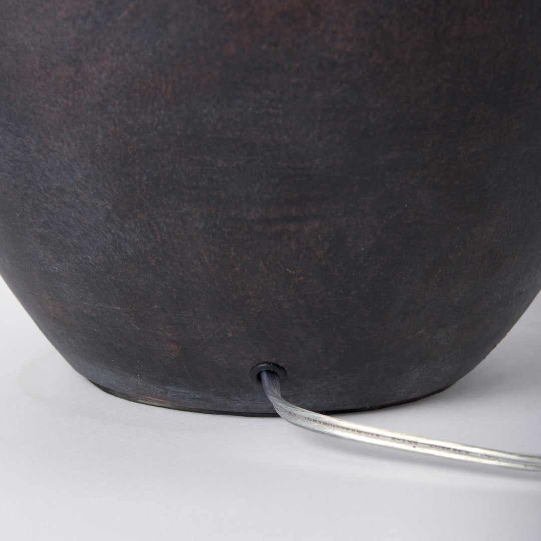 Marvin Black Ceramic Table Lamp Decor Mercana